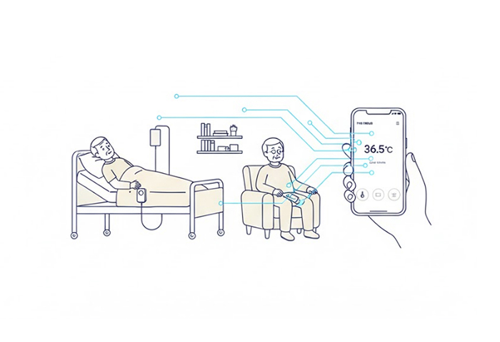 バンド型スマート医療機器