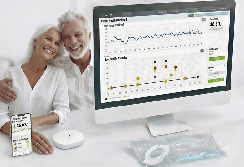 Family using smart care